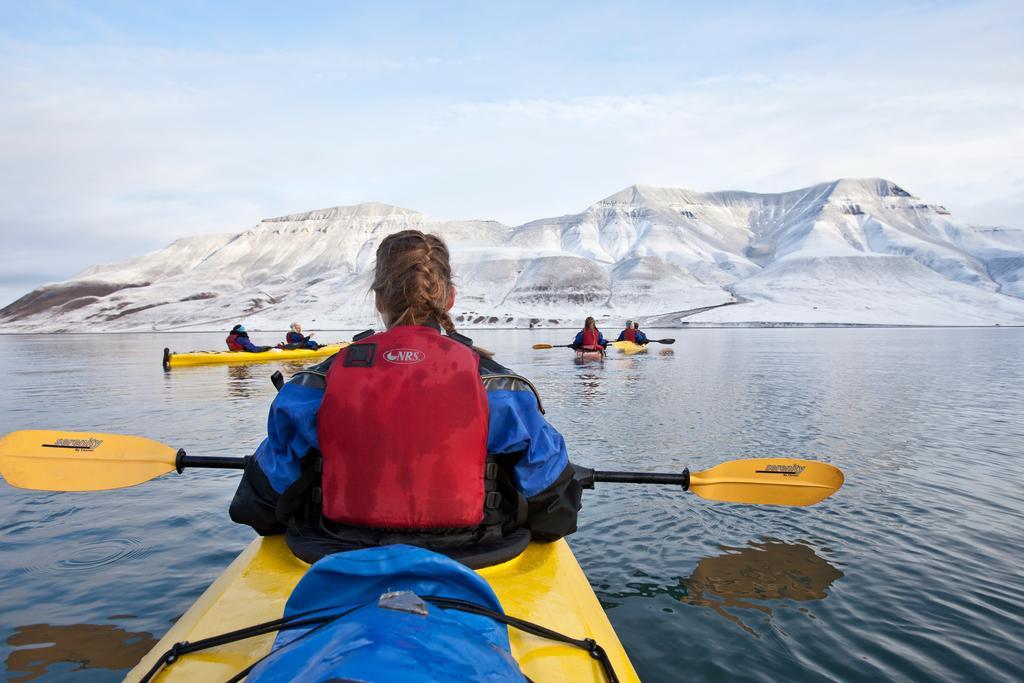 Funken Lodge Longyearbyen Buitenkant foto