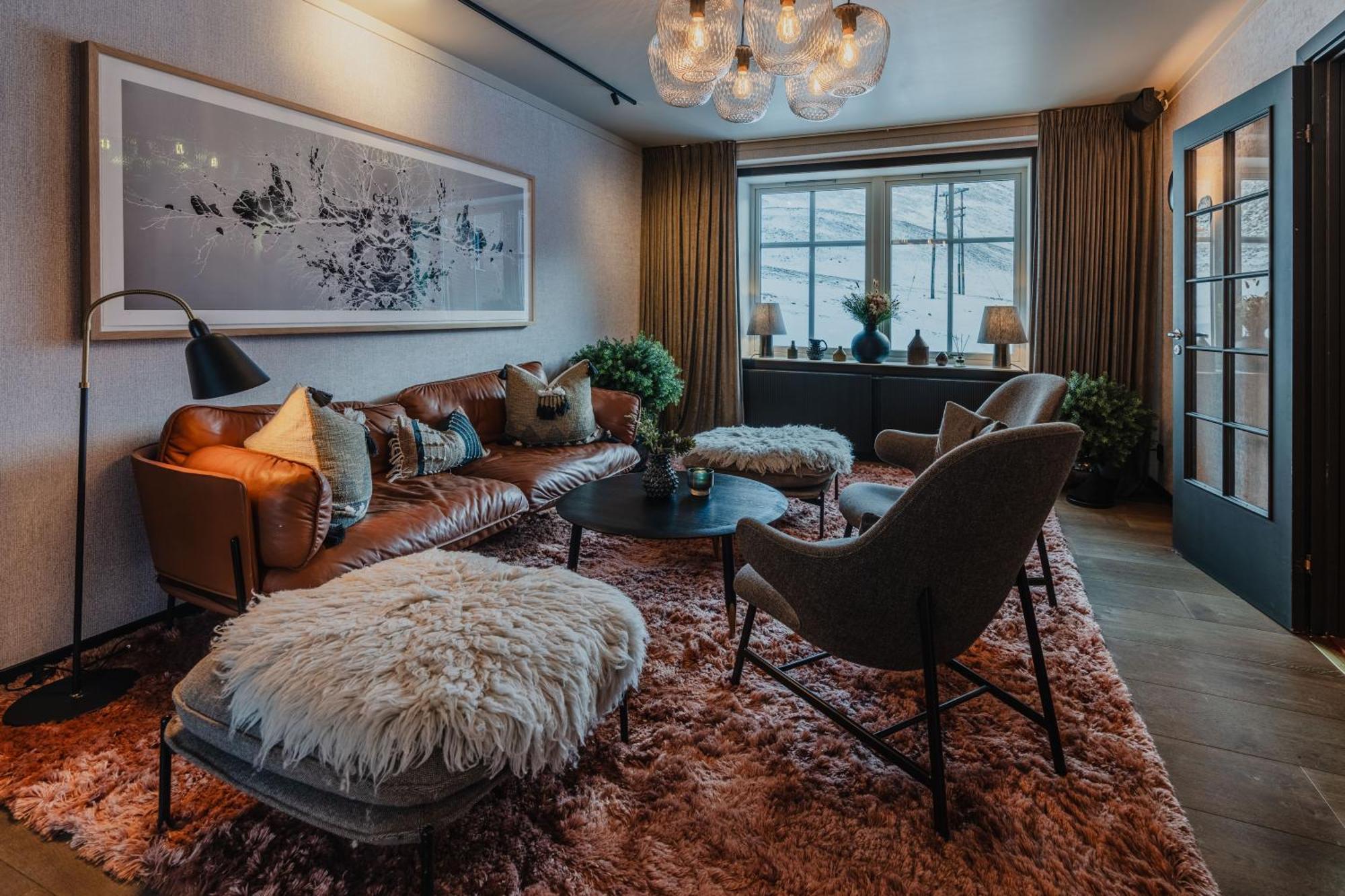 Funken Lodge Longyearbyen Buitenkant foto