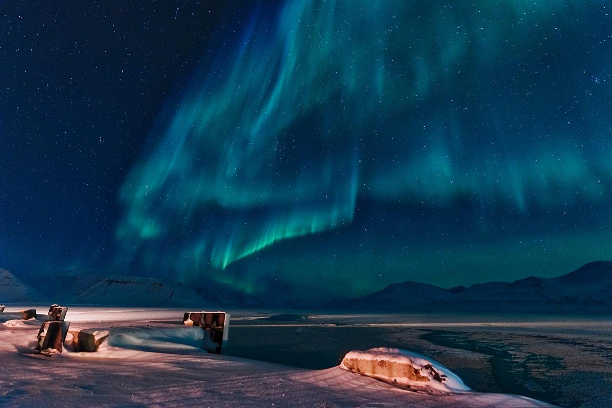 Funken Lodge Longyearbyen Buitenkant foto