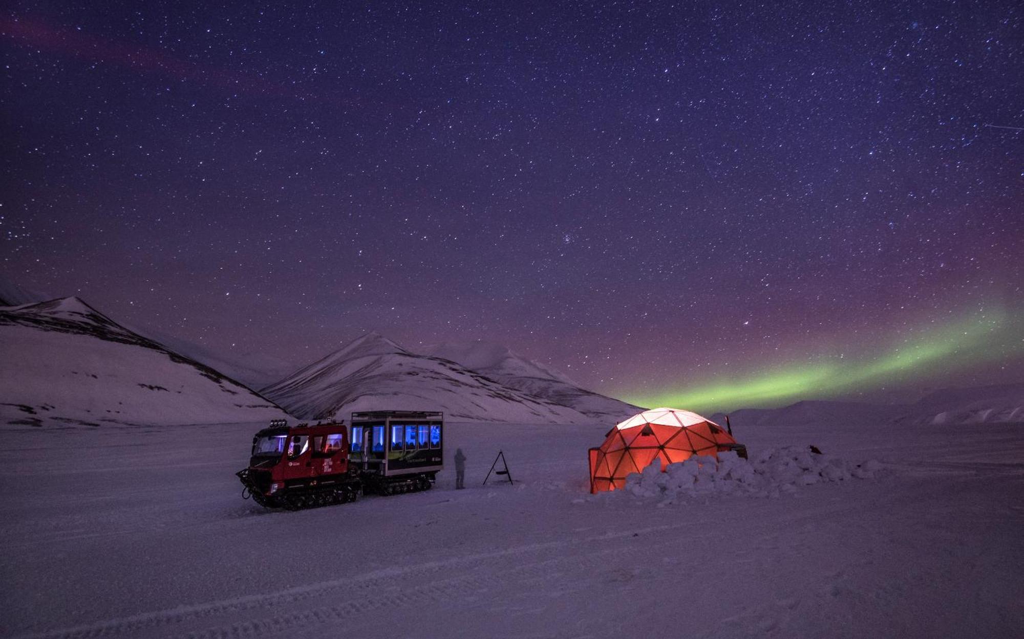 Funken Lodge Longyearbyen Buitenkant foto