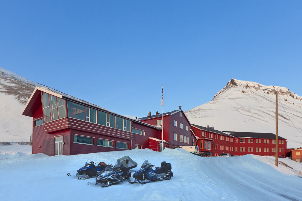Funken Lodge Longyearbyen Buitenkant foto